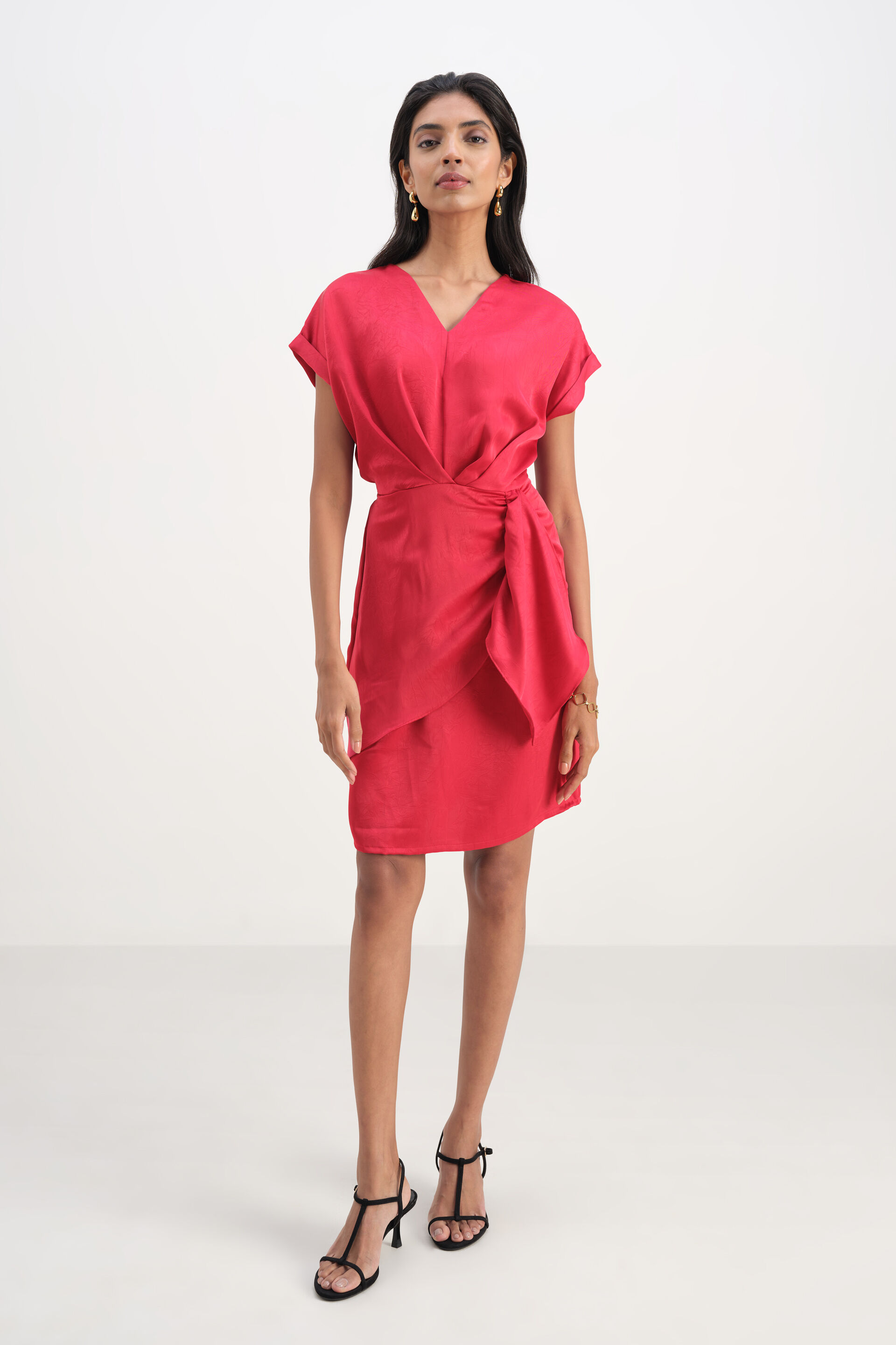 Crimson Affair Dress, Red, image 3